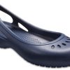 Crocs (WMNS) Kadee Flat Tiefblaue Sandalen 205077-410
