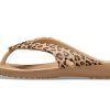 Crocs (WMNS) Kadee ll Flip-Flops mit Leopardenmuster Braun 206398-98R