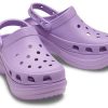Crocs (WMNS) Klassischer Clog Retro Crocs Outdoor Dicke Sohle Sport Lila Sandalen 206302-5PR