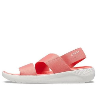 Crocs (WMNS) LiteRide Minimalistische Casual Sports Orange Sandalen 206081-6SL