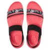 Crocs (WMNS) LiteRide Pattern Outdoor Open Toe Schwarz Rot Sandalen „Black Red“ 205868-066