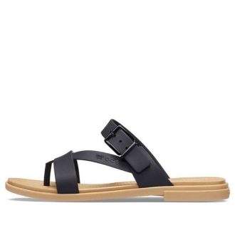 Crocs (WMNS) Minimalistic Cozy Sports Slippers Schwarz Braun 206108-00W