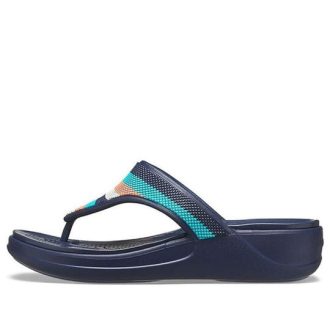 Crocs (WMNS) Monterey Bead Strap Wedge „Dunkelblau“ 206641-4HQ