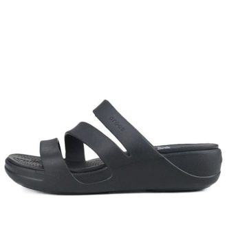 Crocs (WMNS) Monterey Riemchen-Wedge 206304-001