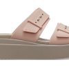 Crocs (WMNS) Pale Blush Brooklyn Sandale „Braun Beige“ 207431-6RL