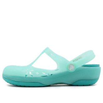Crocs (WMNS) Schuhe Sportsandalen „Grün Dunkelblau“ 204939-3R6