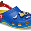 Crocs (WMNS) Snow White Classic Clogs „Blau Gelb Rot“ 209483-769