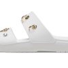 Crocs (WMNS) Soft Sole Cozy Outdoor Flat Heel Sport-Hausschuhe Weiß 207387-103