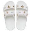 Crocs (WMNS) Soft Sole Cozy Outdoor Flat Heel Sport-Hausschuhe Weiß 207387-103