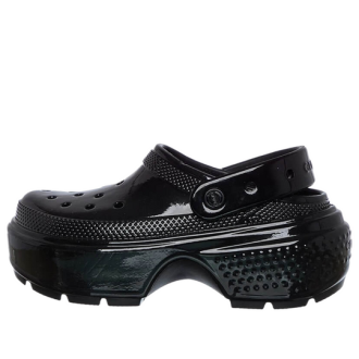 Crocs (WMNS) Stomp High Shine Clog „Schwarz“ 209568-001