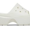 Crocs (WMNS) Stomp Slides „Weiß“ 209346-0WV