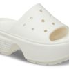 Crocs (WMNS) Stomp Slides „Weiß“ 209346-0WV