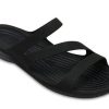 Crocs (WMNS) Swiftwater Hausschuhe „Schwarz“ 203998-060