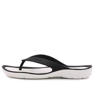 Crocs (WMNS) Swiftwater Sports Hausschuhe „Schwarz Weiß“ 204974-066