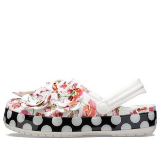 Crocs (WMNS) Timeless Clash Roses Floral Dots Clog „Weiß Rot Schwarz“ 205372-97D