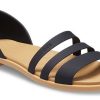Crocs (WMNS) Tulum Flache Sandalen „Schwarz“ 206109-00W