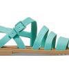 Crocs (WMNS) Tulum Sandalen Grün 206107-3U3