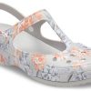 Crocs (WMNS) Weiße Blumensandalen 206525-96M