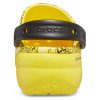Crocs (WMNS) X Smiley Classic Clog Sandalen mit dicker Sohle und lächelndem Gesicht und Wolken, Gelb/Schwarz, 207233-90H