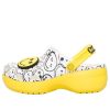 Crocs (WMNS) x Smiley World Charm Classic Plateau-Clogs „Gelb Weiß“ 207980-94S