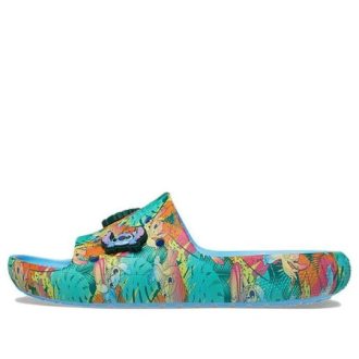 Crocs x Disney Stitch Classic Slides „Blau Multi“ 209788-4TB