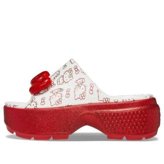 Crocs x Hello Kitty Stomp Slides „50. Jahrestag“ 209815-100