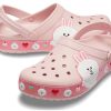 Crocs x Line Friends Beach Rosa Unisex-Sandalen 205791-606