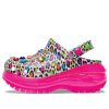 Crocs x Lisa Frank Mega Crush Clogs „Pink Multi“ 207735-6QQ