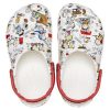 Crocs x Peanuts Klassischer Clog „Allover Print“ 208629-94S