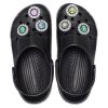 Crocs x Ron English Klassische Clogs „Area 54 – Schwarz“ 208134-001