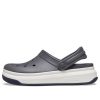 Crocsband Full Force Sandalen mit dicker Sohle, Grau, 206122-07I