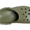Crocsband Full Force Sandalen mit dicker Sohle, Grün, Unisex, 206122-34E