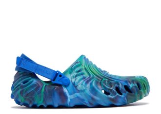 Futura Laboratories x Salehe Bembury x Pollex Clog „Daumen hoch, gute Arbeit, Kunstfreunde“