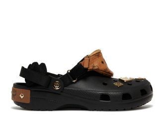MCM x Classic Clog „Mini-Gürteltasche – Schwarz“