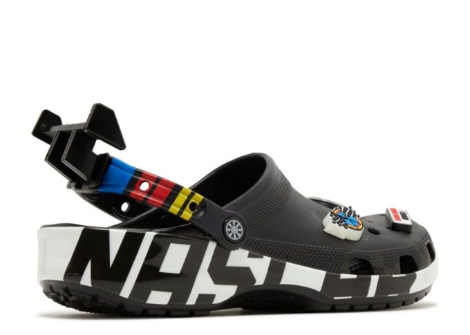Nascar x Classic Clog „Schwarz“