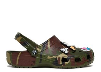 Palace x Classic Clog „Jungle Camo“
