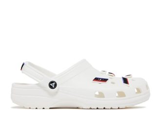 Palace x Classic Clog „Weiß“
