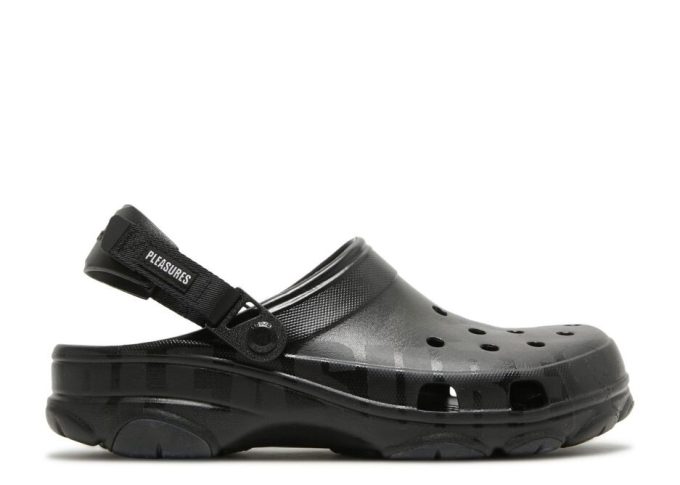 Pleasures x All-Terrain Clog „Schwarz“