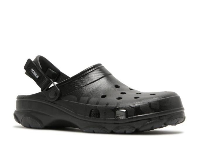 Pleasures x All-Terrain Clog „Schwarz“