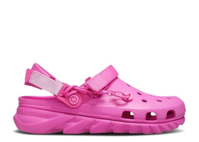 Post Malone x Duet Max Clog „Electric Pink“