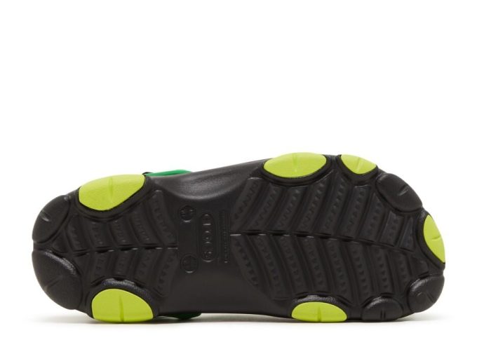 Ron English x All-Terrain Clog „Area 54 – Green Galaxy“