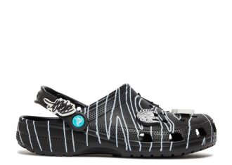 Ron English x Classic Clog „Party Animals – Zebra Black“