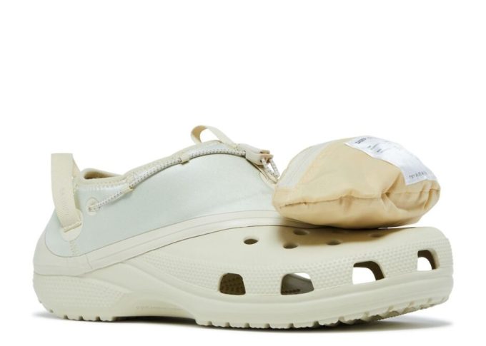 Satisfy x Classic Clog „Bone“
