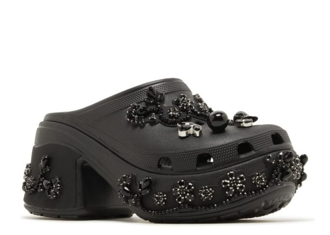 Simone Rocha x Siren Clog „Schwarz“