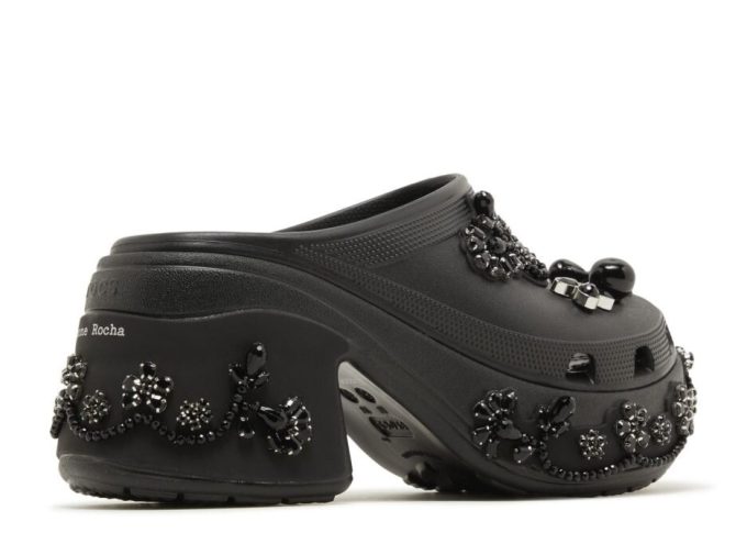 Simone Rocha x Siren Clog „Schwarz“
