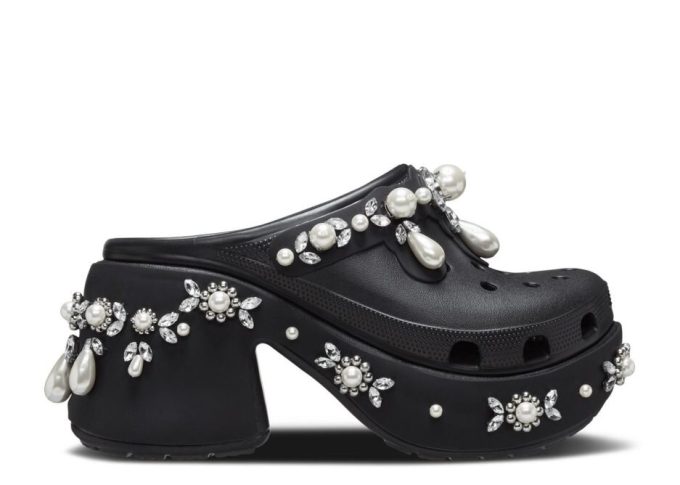 Simone Rocha x Siren Spiked Clog „Schwarz“