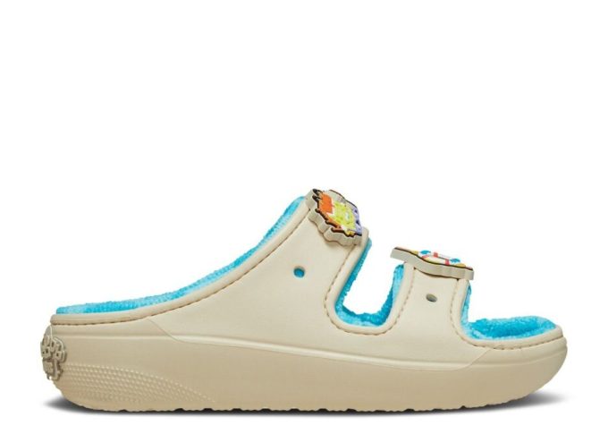 SpongeBob Schwammkopf x klassische Cozzzy-Sandale „Goo Lagoon“